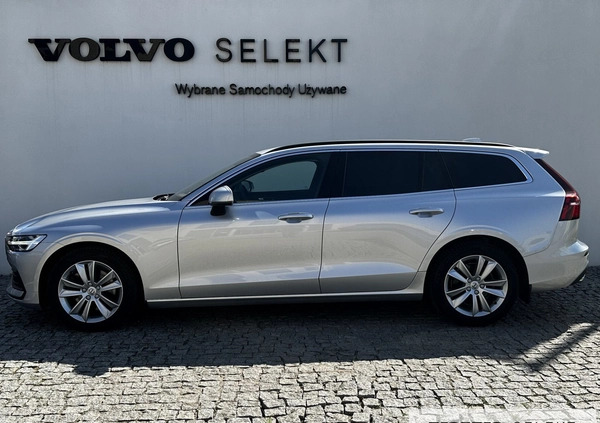 Volvo V60 cena 124900 przebieg: 46559, rok produkcji 2021 z Pajęczno małe 407